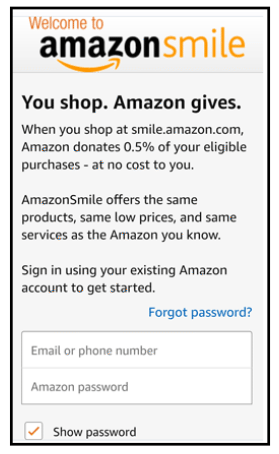 Amazon Smile Instructions Web Login